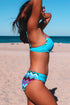 Sexy Padded Gather Push-Up Bikini Set